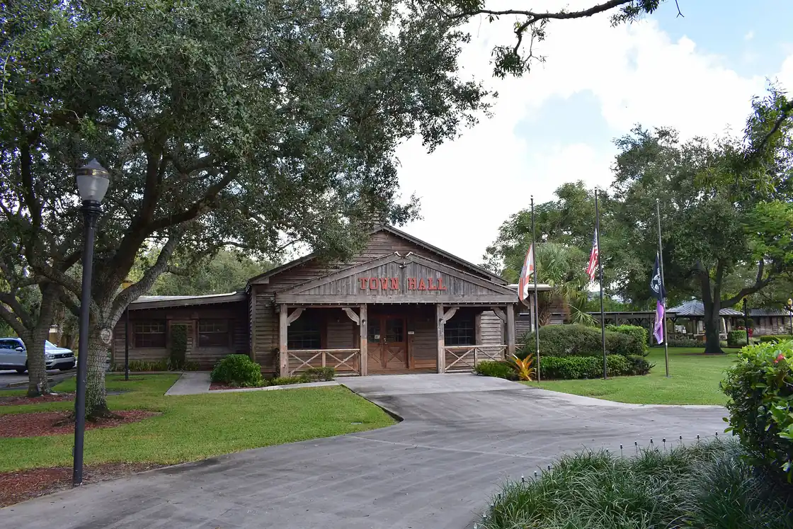 Davie Town Hall in 2018.