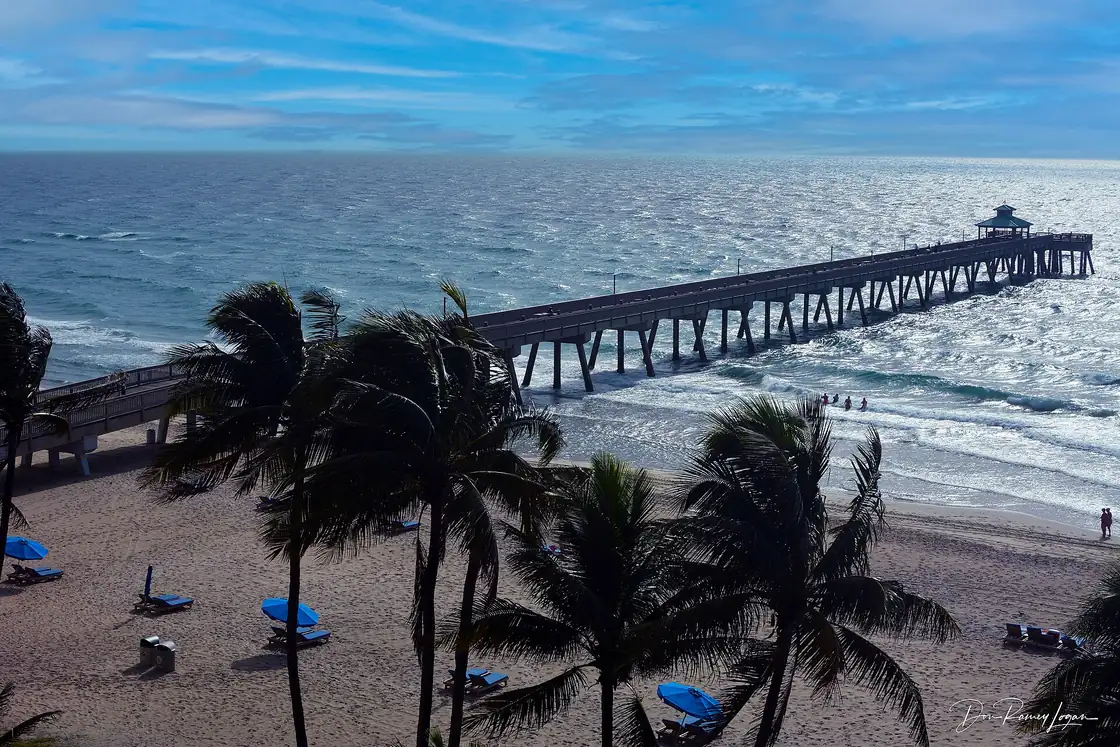 The shoreline and resort district in Deerfield Beach in 2013.