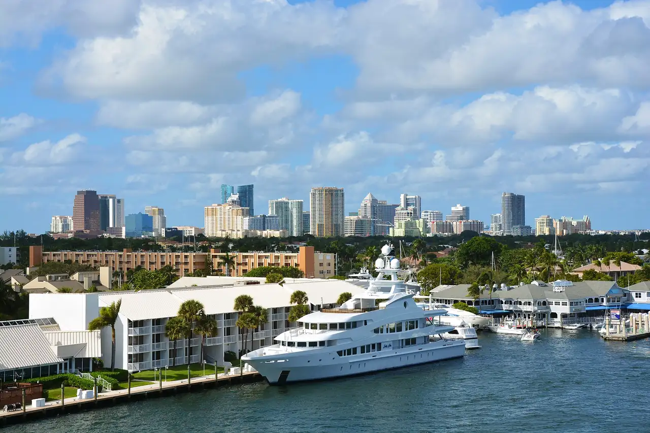 Downtown Fort Lauderdale skyline in 2015.