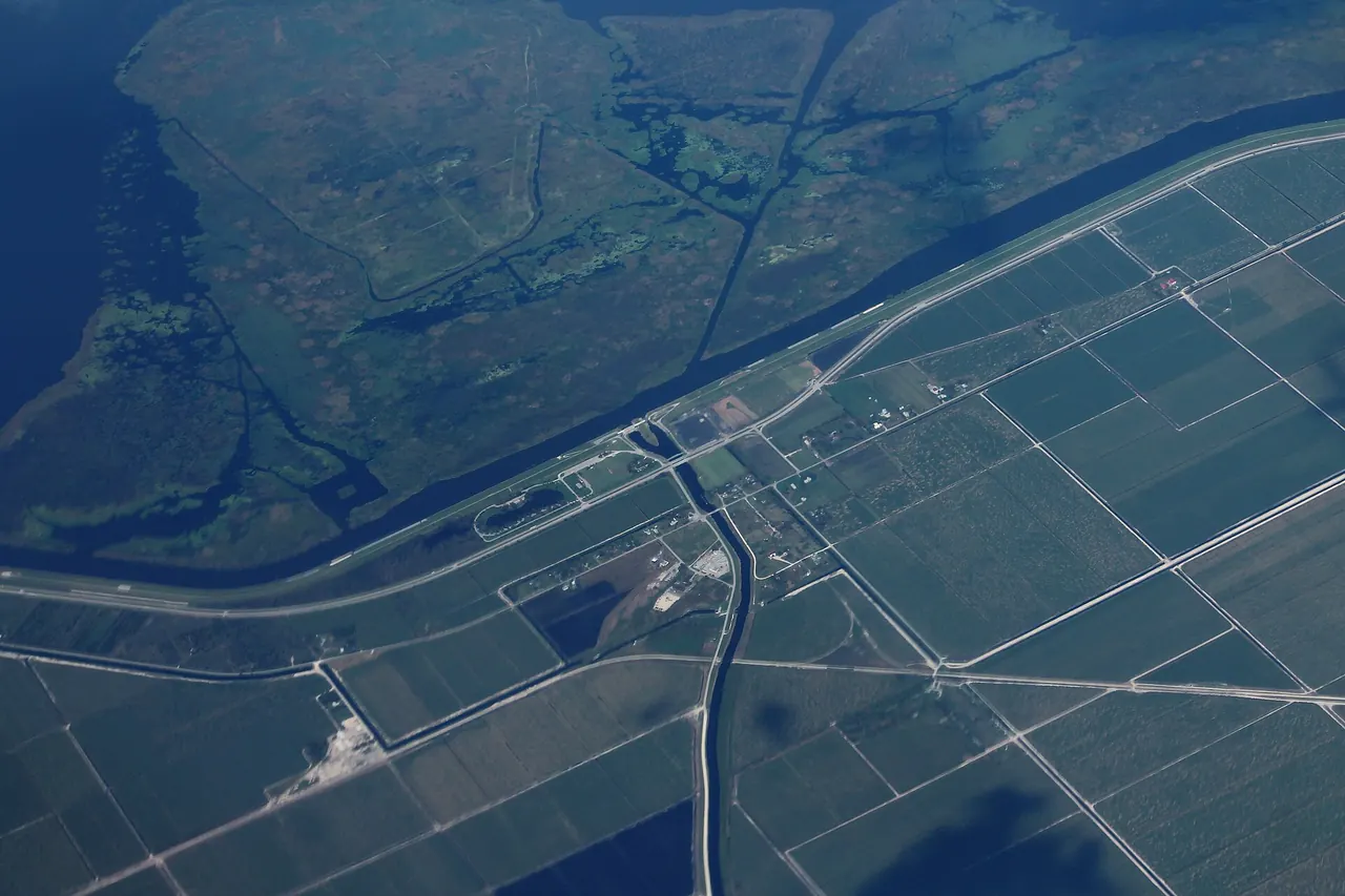 Aerial view of Lake Harbor in 2017.
