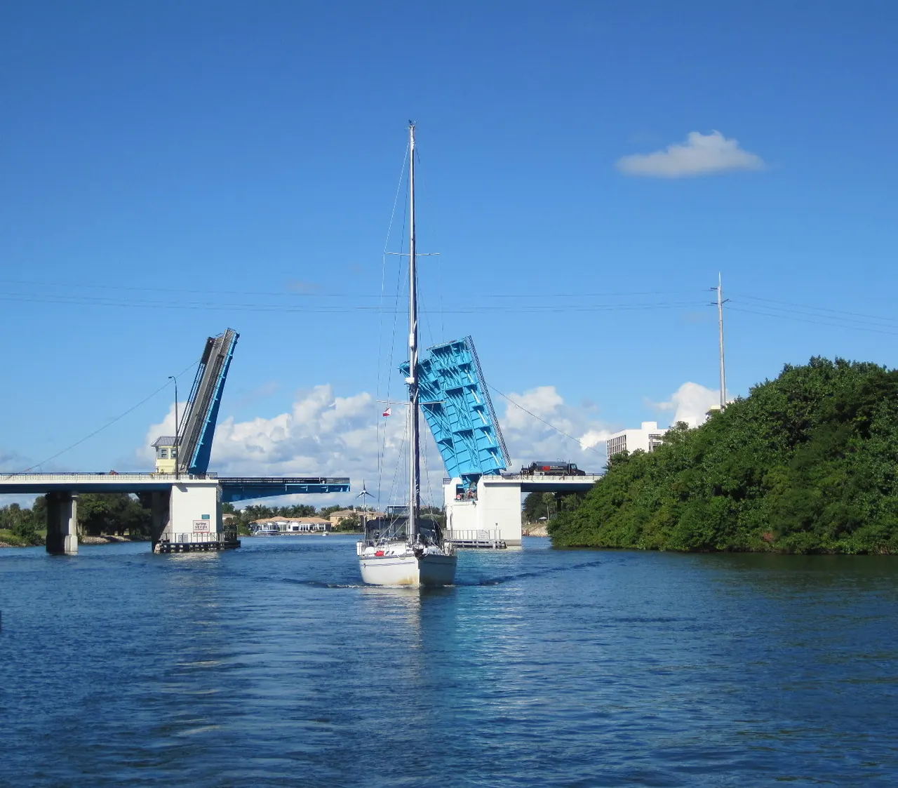 Parker Drawbridge over the Intracoastal Waterway in North Palm Beach in 2010.